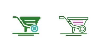 Wheelbarrow Vector Icon