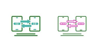 Data Synchronization Vector Icon