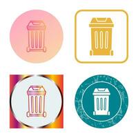 Garbage Vector Icon