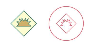 Danger of Welding Flash Vector Icon