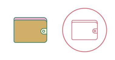 Unique Wallet Vector Icon