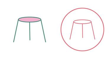 Unique Stool Vector Icon