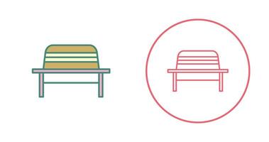 Garden Bench Vector Icon