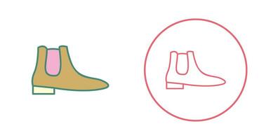 Men's Boots Vector Icon