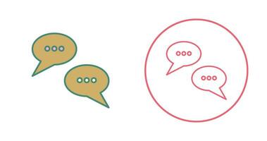 Conversation Bubbles Vector Icon