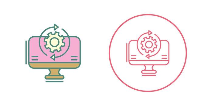Synchronization Vector Icon