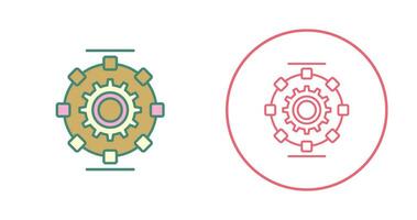 Automated Process Vector Icon