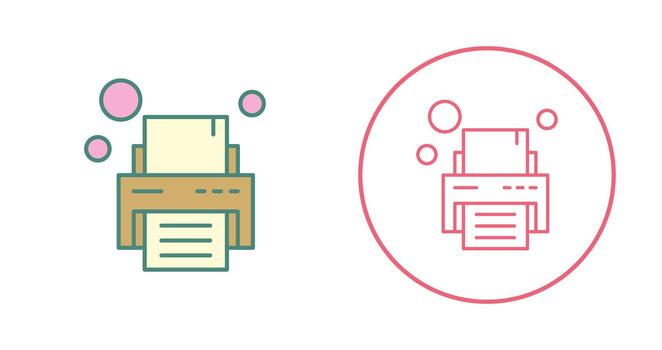 Printer Vector Icon