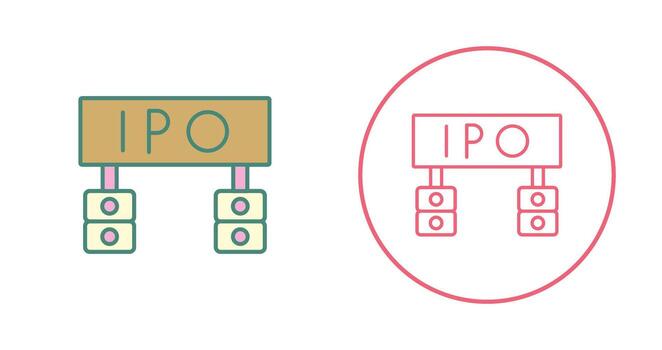 Ipo Vector Icon
