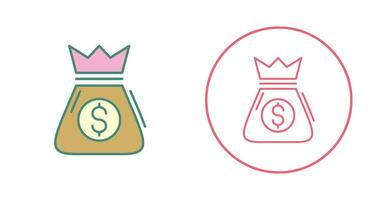 Money Bag Vector Icon