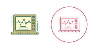 Ekg Monitor Vector Icon