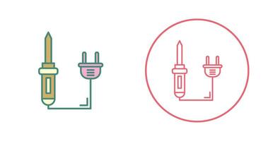 Soldering Iron Vector Icon