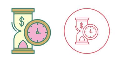 Time is Money Vector Icon