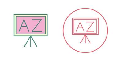 From A To Z Vector Icon