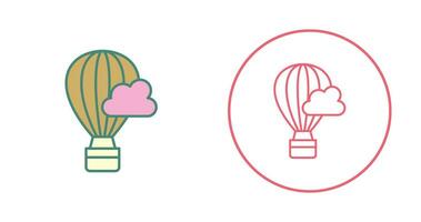 Hot Air Baloon Vector Icon