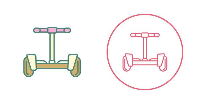 Hoverboard Vector Icon