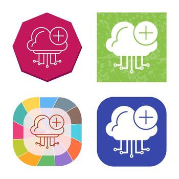Cloud Computing Vector Icon