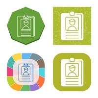 Id Card Vector Icon