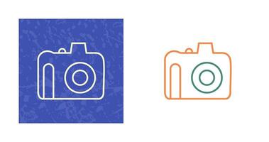 Unique DSLR Camera Vector Icon