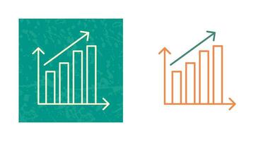 Rising Statistics Vector Icon