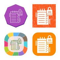 Shopping List Vector Icon