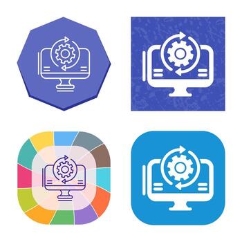 Synchronization Vector Icon