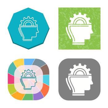 Machine Learning Vector Icon