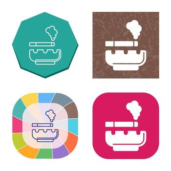 icono de vector de cigarrillo