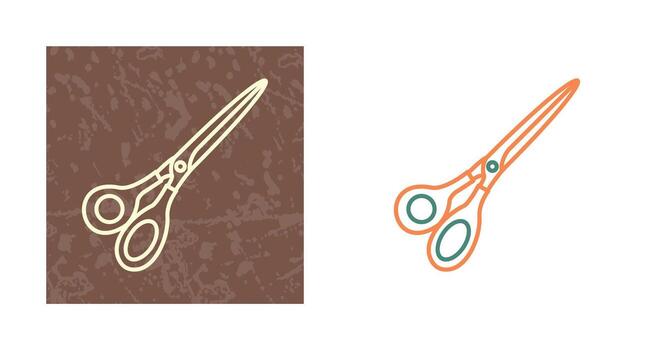 icono de vector de tijeras