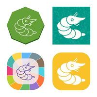 Shrimp Vector Icon