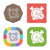 Alarm Clock Vector Icon