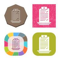 Check List Vector Icon
