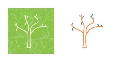 Tree with no Leaves Vector Icon