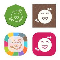 Happiness Vector Icon