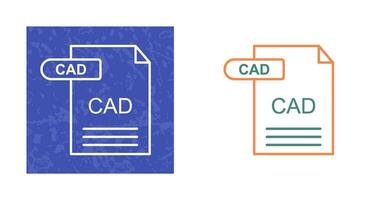 icono de vector de cad