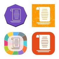 Document Vector Icon