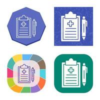 Medical Record Vector Icon