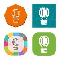 Hot Air Balloon Vector Icon