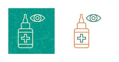 Eye Drop Vector Icon