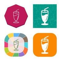 Milkshake Vector Icon