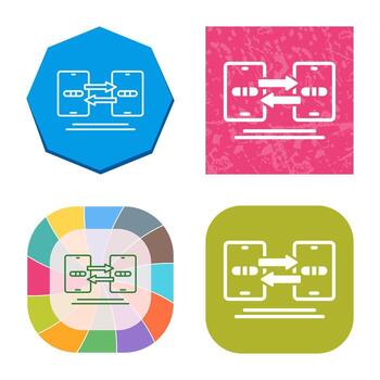 Data Synchronization Vector Icon