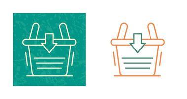 Add To Basket Vector Icon