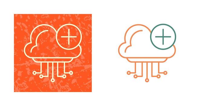 Cloud Computing Vector Icon