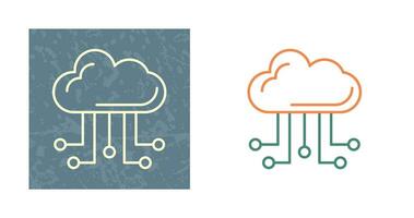 Cloud Computing Vector Icon