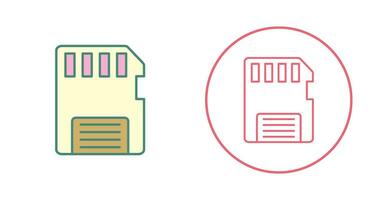 Memory Card Vector Icon