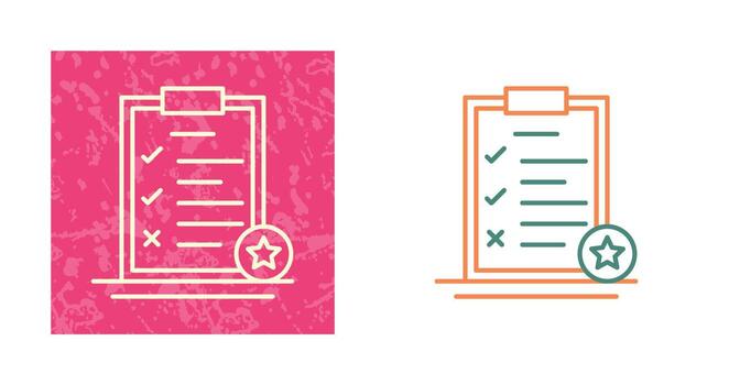 Task List Vector Icon