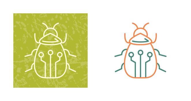 icono de vector de error