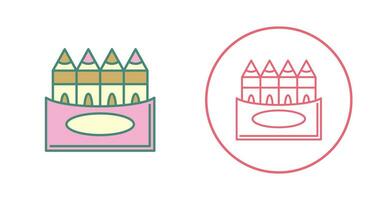 Crayons Vector Icon