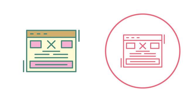 Error Vector Icon