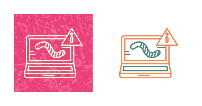 Worm Vector Icon